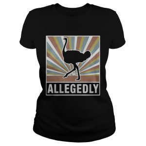 Vintage Allegedly ostrich shirt 2