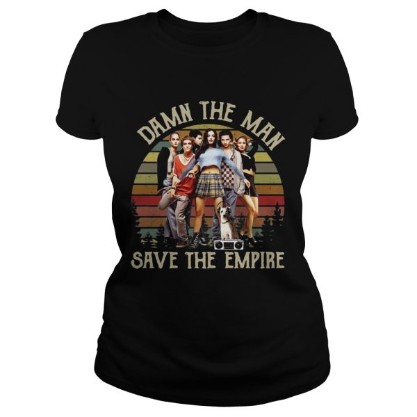 Vintage Damn The Man Save The Empire Records Shirt