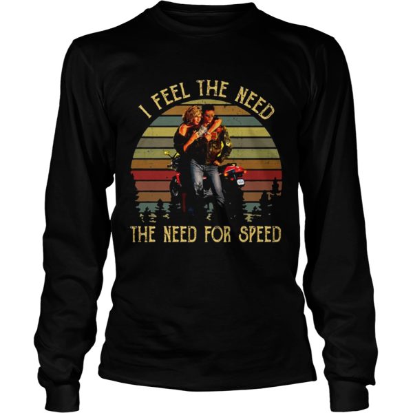 Vintage I Feel The Need The Need For Speed Top Gun Shirt