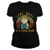 Vintage fat guy in a little coat tommy boy sunset shirt