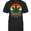 Virginia Legal Medical Marijuana Cannabis Vintage Shirt