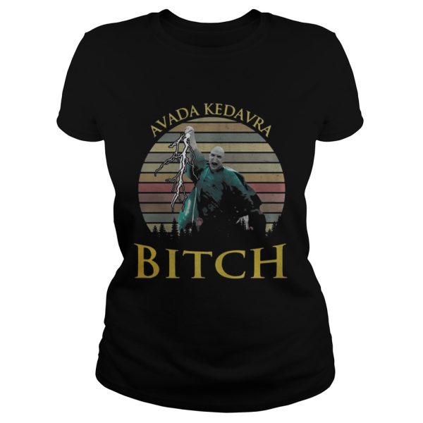 Voldemort Avada Kedavra bitch shirt