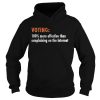 Voting 100 more effective than complaining on the Internet shirt