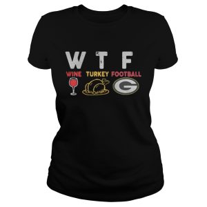 WTF thanksgiving wine turkey football Green Bay Packers sweater 4