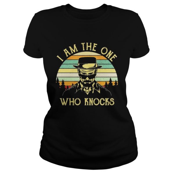 Walter White I am the one who knocks vintage shirt