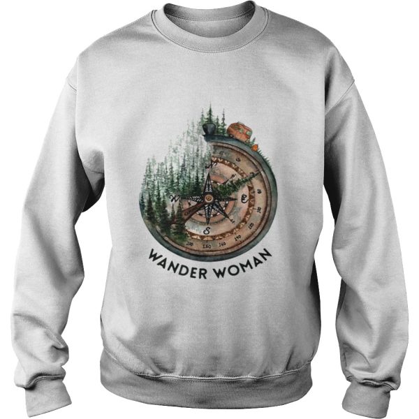 Wander woman loves camping shirt