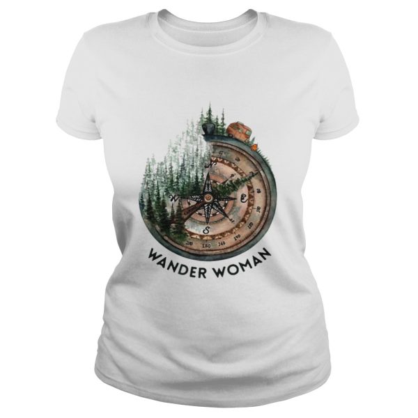 Wander woman loves camping shirt