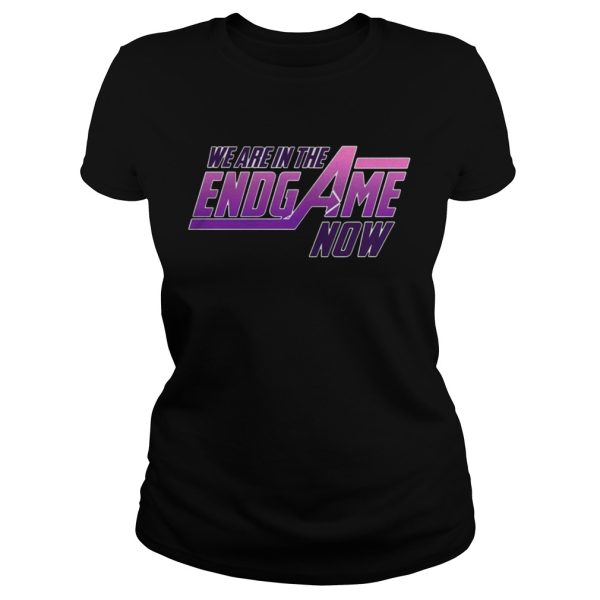 We Are In The Endgame Now shirt