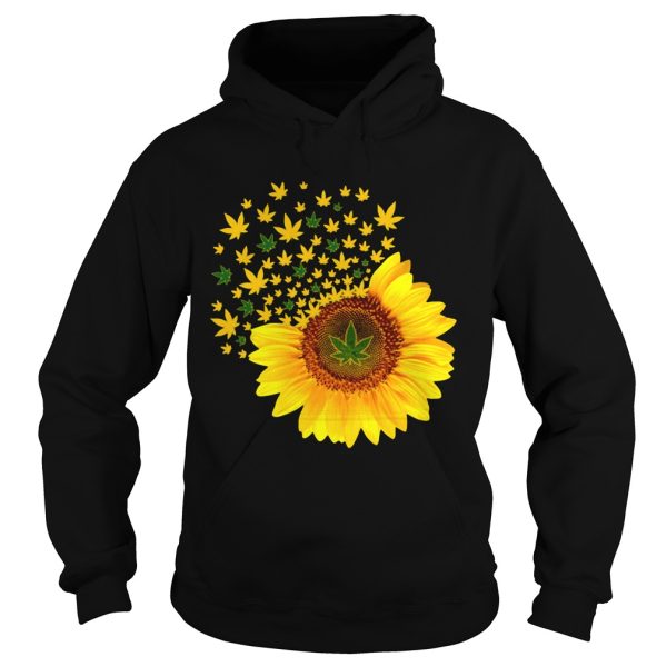 Weed sunflower shirt