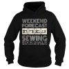 Weekend Forecast Sewing With No Chance Of House Cleaning Or Cooking Sweatshirt