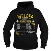 Welder hourly rate shirt