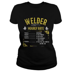 Welder hourly rate shirt 1 Welder hourly rate shirt 2