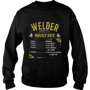 Welder hourly rate shirt 2 Welder hourly rate shirt 3