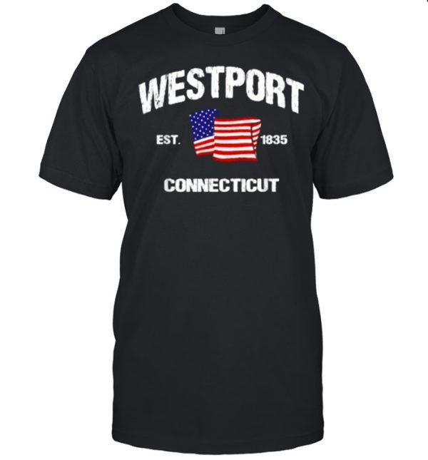 Westport Connecticut CT USA Stars And Stripes Shirt