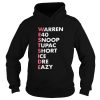 Westside Warren e40 snoop tupac short ice Dre eazy shirt