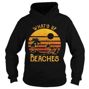 What's up beaches sunset shirt 2