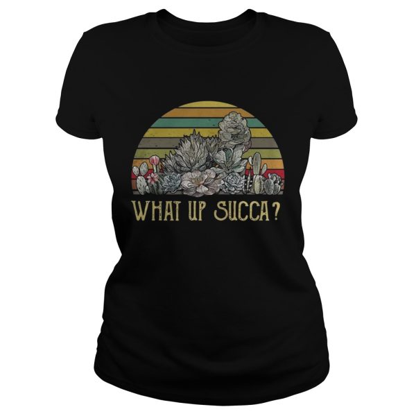 What up Succa Sunset shirt