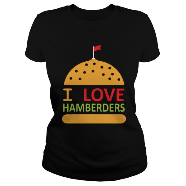 White House Hamberder Trump Hamburger Shirt