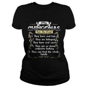Why Chingonas rule the world 1 They have real hair 2 They are bilingual shirt 1