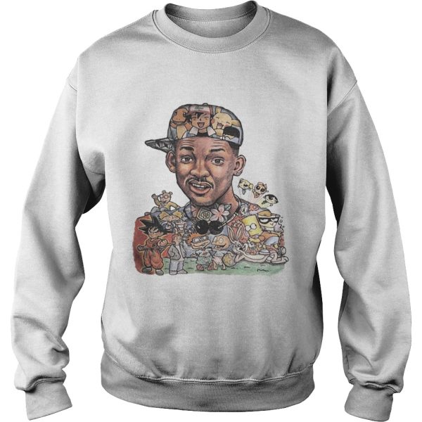 Will Smith and Characters shirt