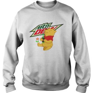 Winnie the Pooh drinking Mountain Dew shirt 2