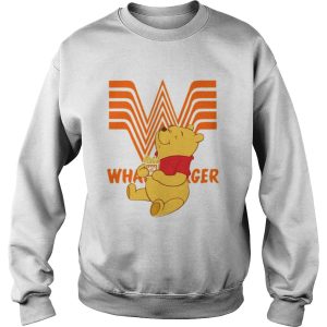 Winnie the Pooh eating Whataburger shirt 2