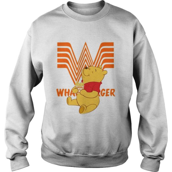 Winnie the Pooh eating Whataburger shirt