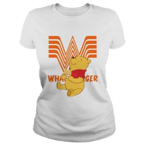 Winnie the Pooh eating Whataburger shirt 3