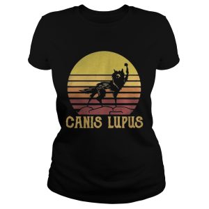 Wolf Canis lupus vintage shirt 2