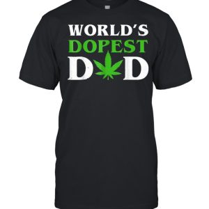 World’s Dopest Dad Cannabis T-Shirt