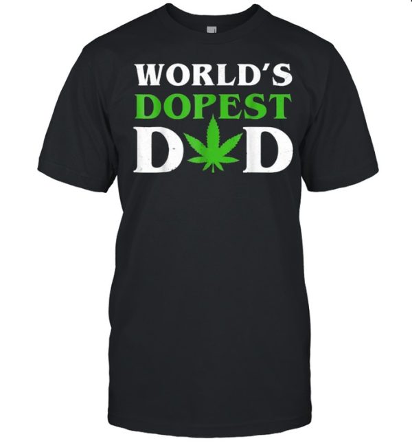 World’s Dopest Dad Cannabis T-Shirt