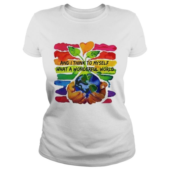 World Environment Day and I think to myself what a wonderful world shirt