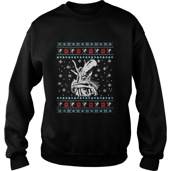 Xenomorph Christmas Shirt Sweater