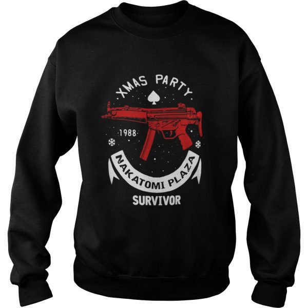 Xmas party 1988 nakatomi plaza survivor guns shirt