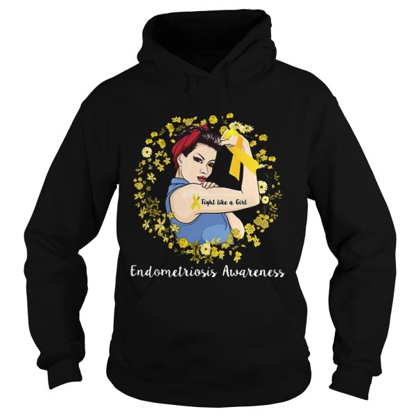 Yellow Endometriosis Awareness Women Shirt