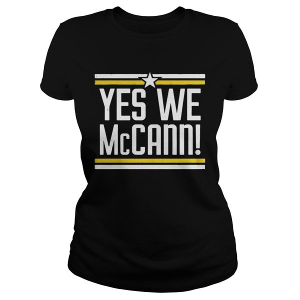 Yes We McCann shirt