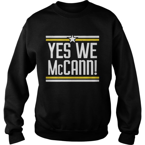 Yes We McCann shirt