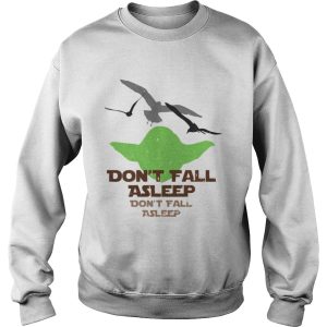 Yoda Seagulls dont fall asleep shirt 3