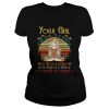 Yoga girl the soul of a witch the fire of a lioness the heart of a hippie the mouth of a sailor retro shirt