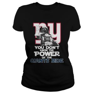 You Dont Know The Power Of The Giants Side Football TShirt 2