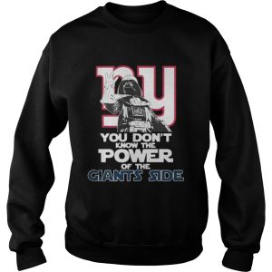 You Dont Know The Power Of The Giants Side Football TShirt 3