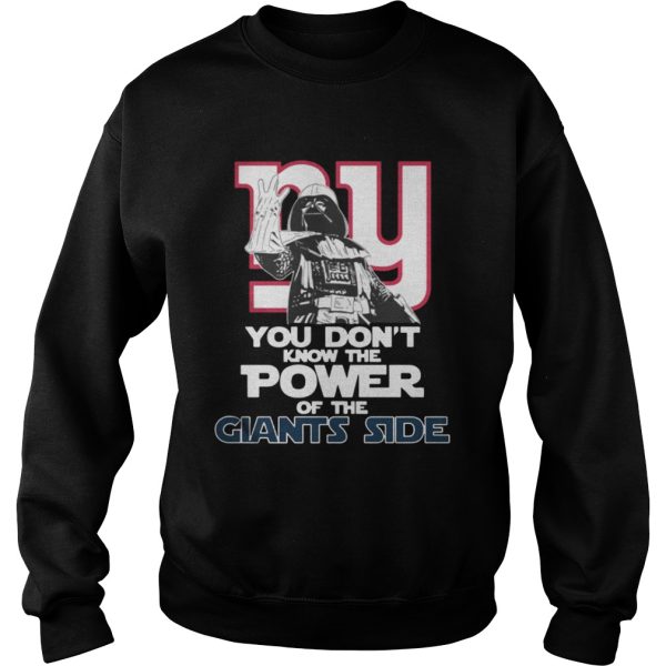 You Dont Know The Power Of The Giants Side Football TShirt