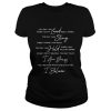 You Say lyrics You say I am loved when I can’t feel a thing shirt