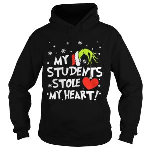 the Teacher Grinch my students stole my heart shirt 1