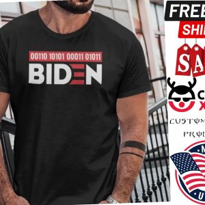 00110 10101 00011 01011 Biden Fuck Biden FJB Shirt Binary Code Shirt