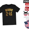24 Kobe Bryant Mamba Black Shirt Women Men