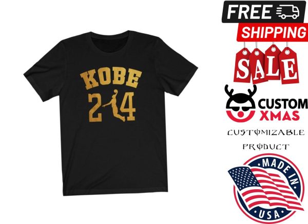 24 Kobe Bryant Mamba Black Shirt Women Men