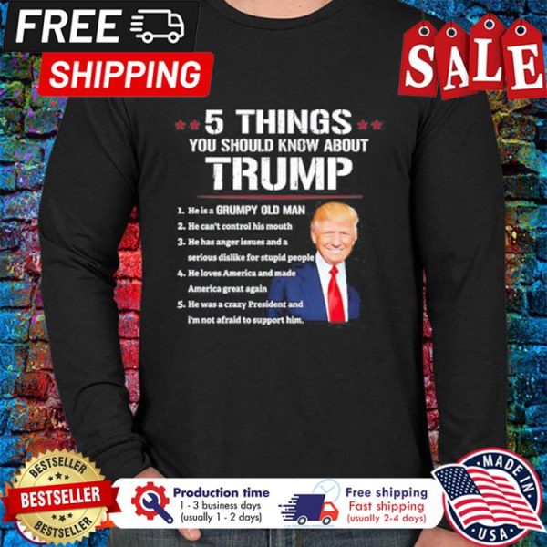 5 things you should know about Trump shirt