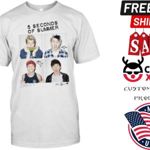 5SOS Tour 2014 Classic Shirt 1
