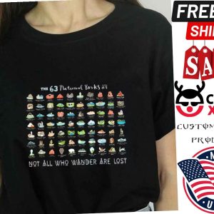 63 US National Parks USA Road Trip Shirt 1